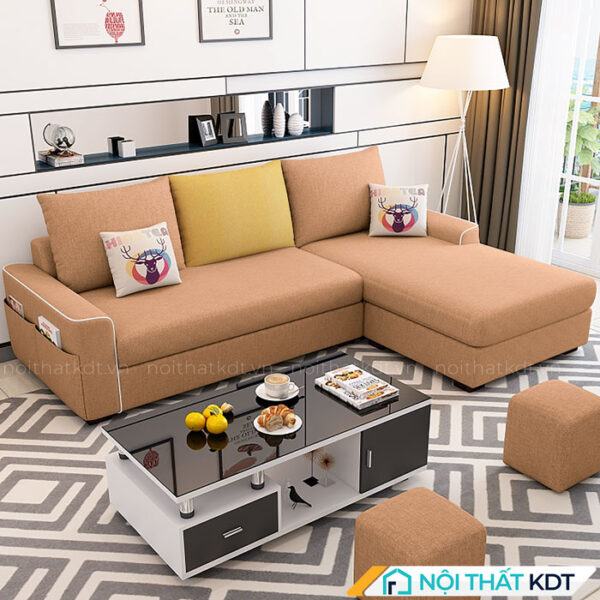 Sofa phong khach goc L S23A 2