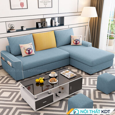 Sofa phong khach goc L S23A 8
