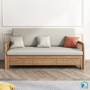Sofa văng gỗ tay vịn nan dọc S48 (2)