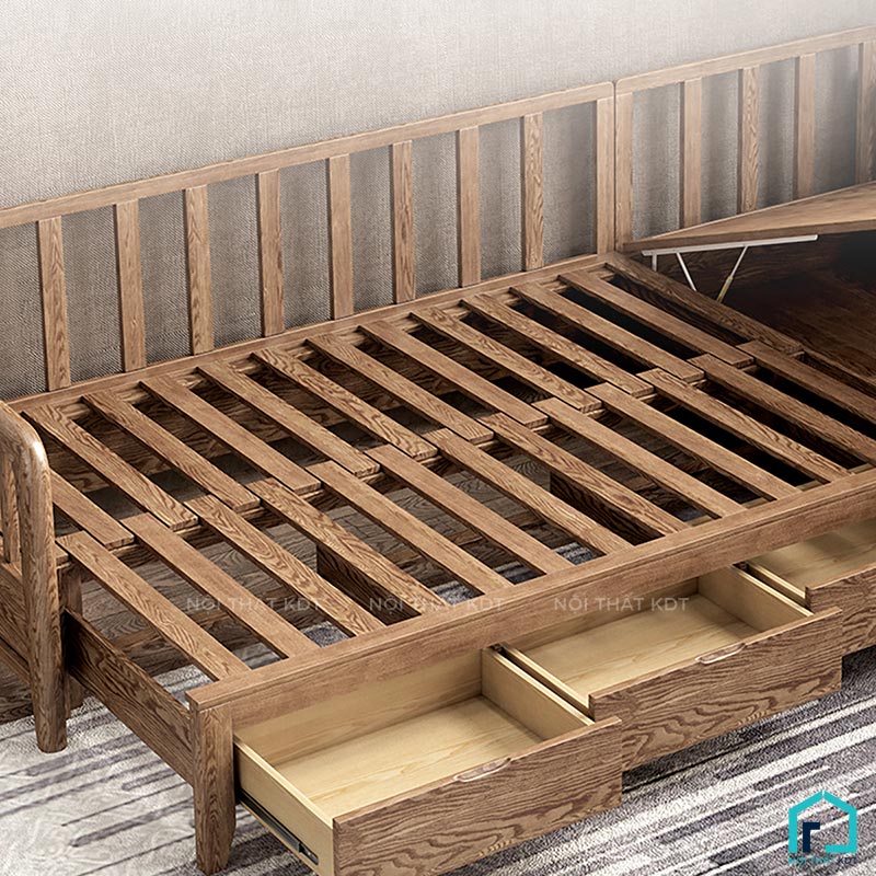 Sofa giường ỗ tay vịn nan dọc S48 (3)