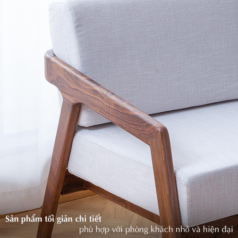 Tay sofa gỗ