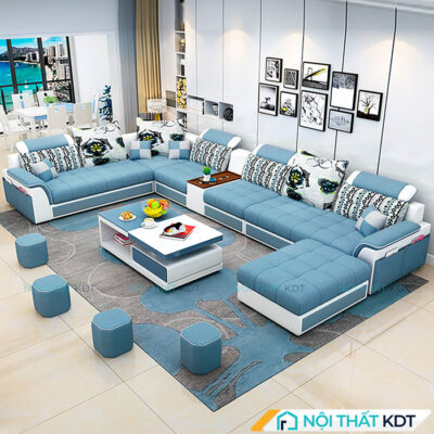Bo ghe sofa ni chu U sang trong hien dai S30U 16