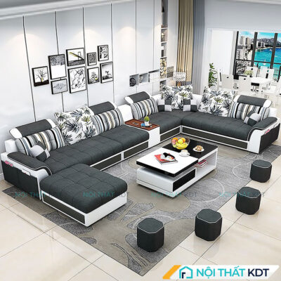 Bo ghe sofa ni chu U sang trong hien dai S30U 23