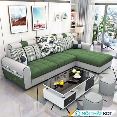 Ghe sofa ni goc chu L cho phong khach S37 3