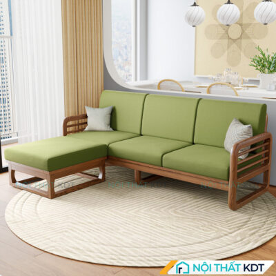 Sofa go 3 cho goc L nho gon S175 L3 13