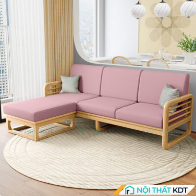 Sofa go 3 cho goc L nho gon S175 L3 16