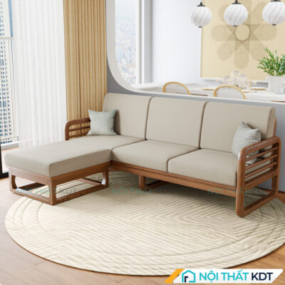Sofa go 3 cho goc L nho gon S175 L3 17