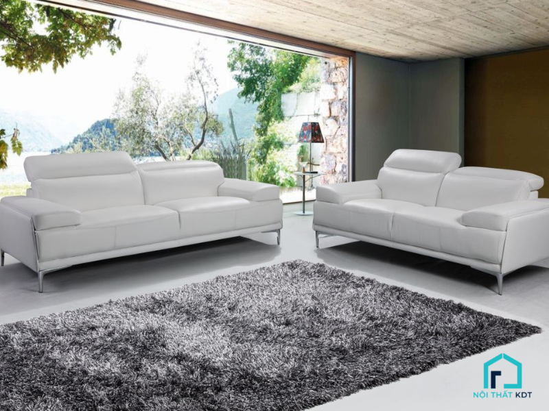 Khi chọn ghế sofa cho phòng khách, cần lưu ý kĩ về diện tích không gian mình có.