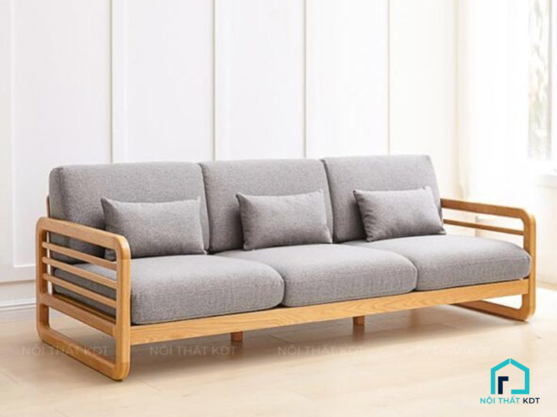 ghế sofa gỗ hiện đại 