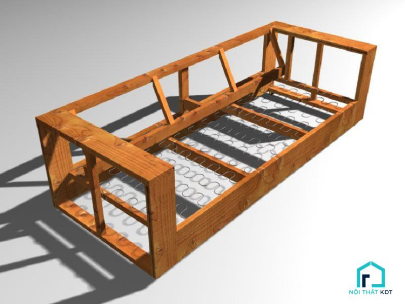 cấu tạo ghế sofa khung gỗ