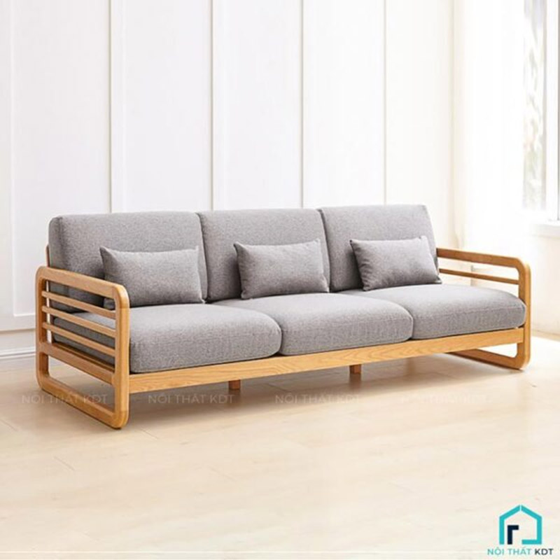 ghế sofa gỗ nhỏ hiện đại s175b