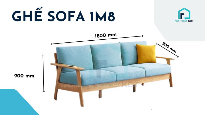 ghế sofa 1m8
