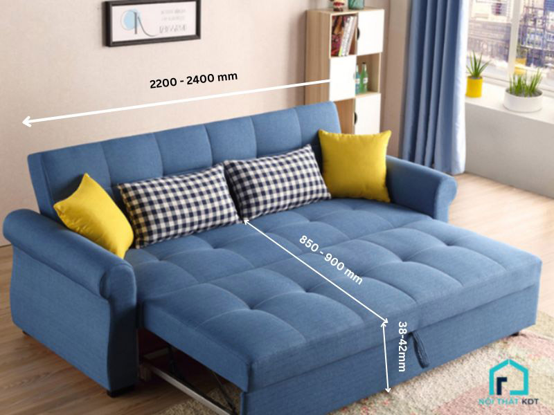 Sofa bed đủ cao