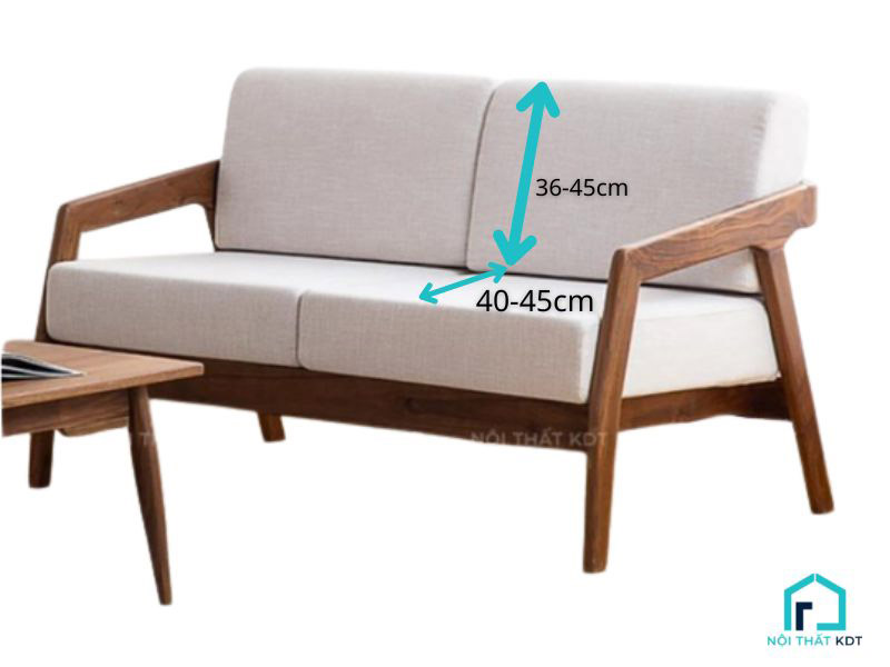 Ghế sofa cafe phù hợp không gian
