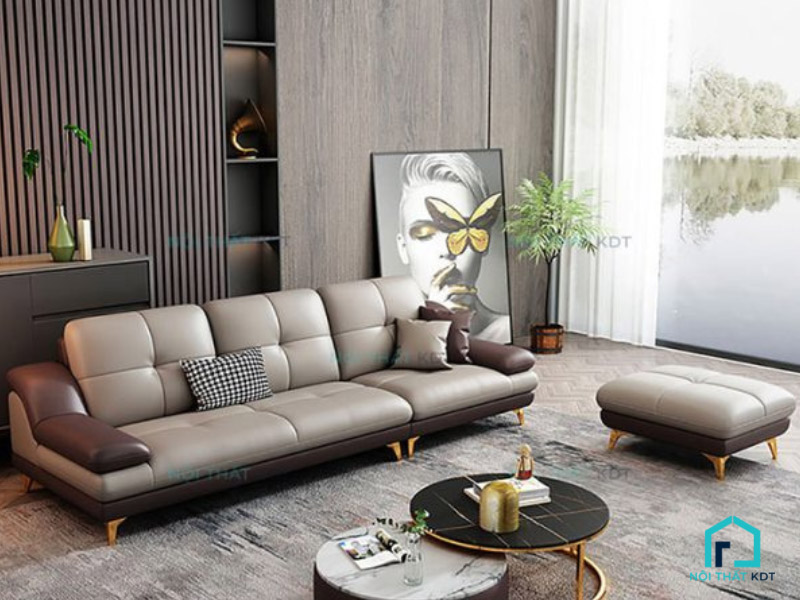 sofa chân gỗ kiểu dáng đa dạng