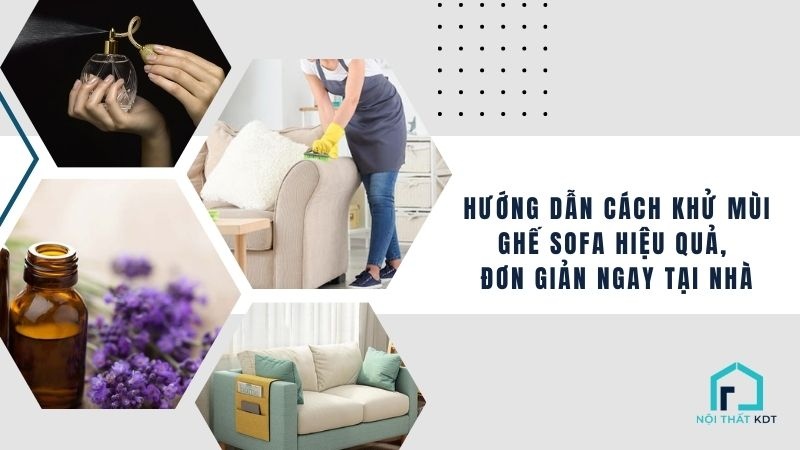 cách khử mùi ghế sofa