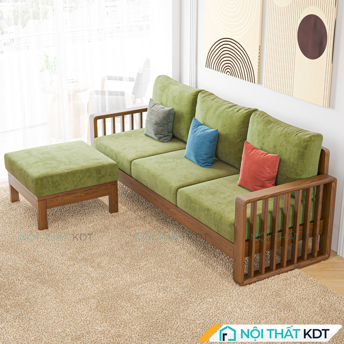 Ghe sofa goc go phong cach Nhat Ban S316 10