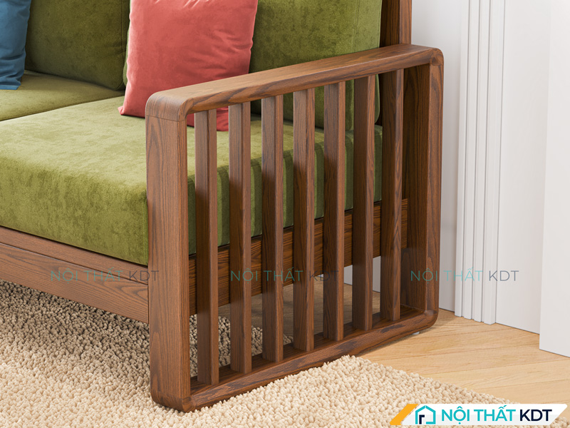 Ghe sofa goc go phong cach Nhat Ban S316 11