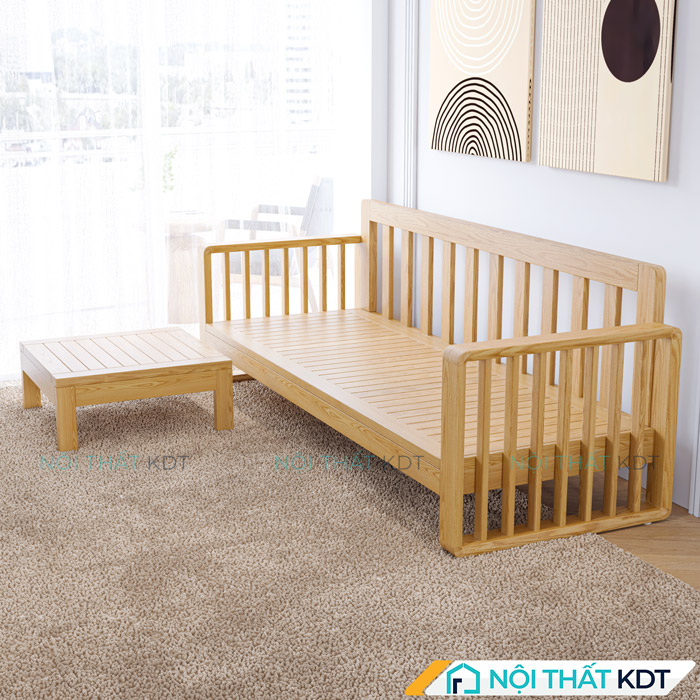 Ghe sofa goc go phong cach Nhat Ban S316 12