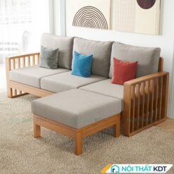 Ghe sofa goc go phong cach Nhat Ban S316 5