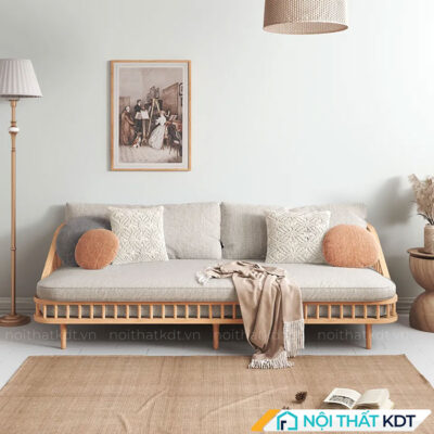 Ghe sofa vang go soi tua quay S318 1