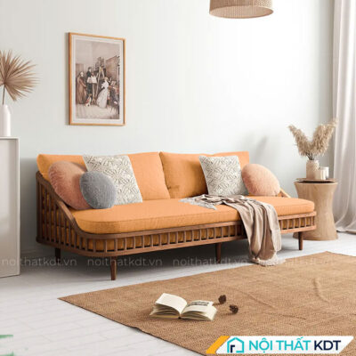 Ghe sofa vang go soi tua quay S318 9