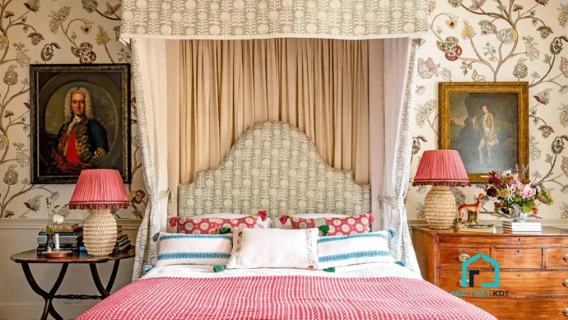 mẫu thiết kế phòng ngủ vintage đẹp