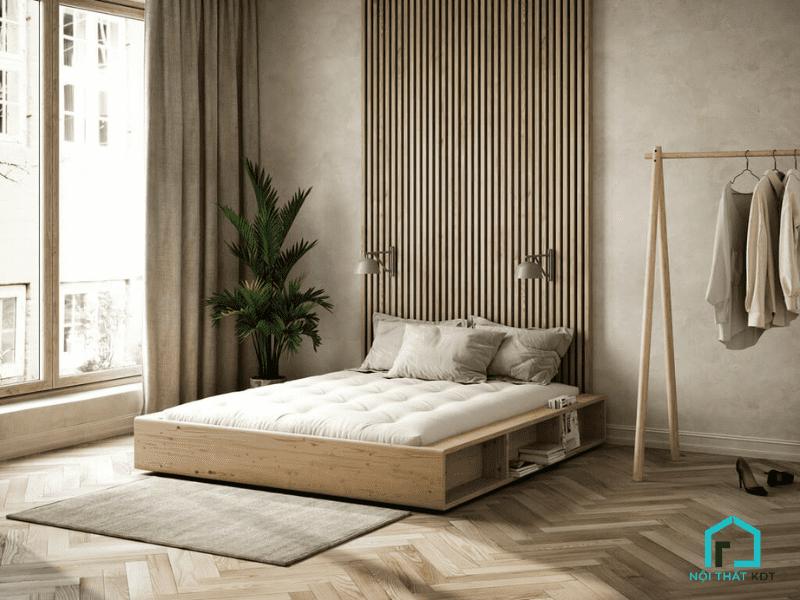 phòng ngủ phong cách tối giản đơn giản đẹp