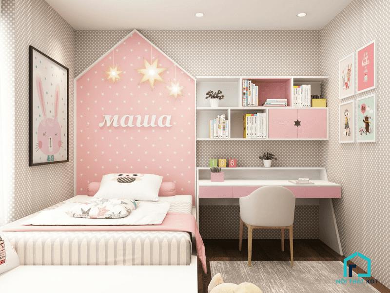 thiết kế nội thất phòng ngủ tối giản đơn giản ấn tượng