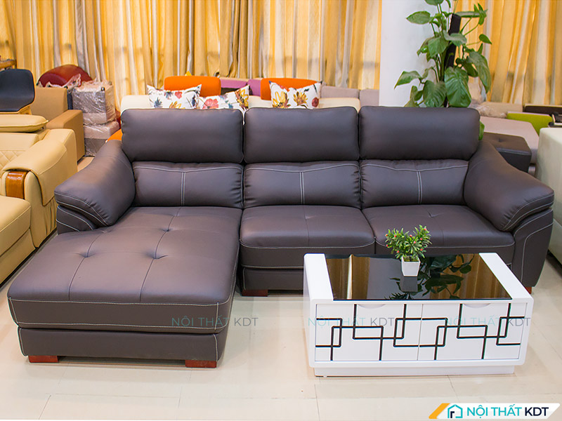 Sofa S2255 tạo nên sự ổn định, dễ phối cùng nội thất khác
