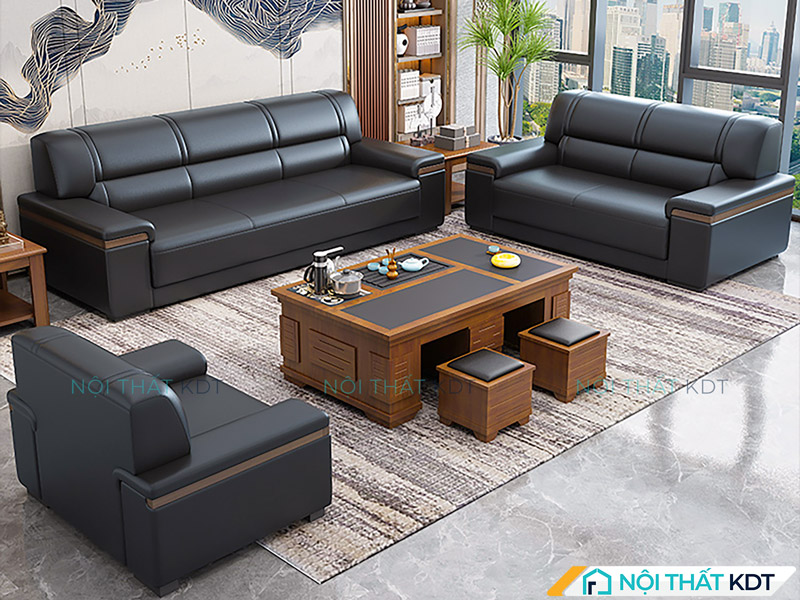 Sofa chữ U S451 phù hợp với diện tích rộng