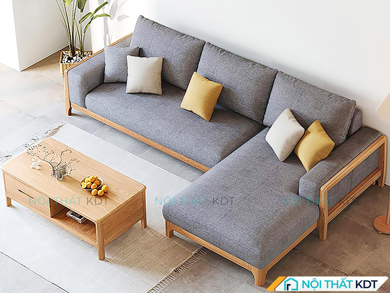 Sofa gỗ S312 truyền thống kết hợp hơi hướng hiện đại