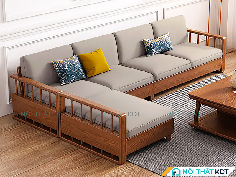 Mẫu sofa văng xám lý tưởng cho mọi không gian phòng khách