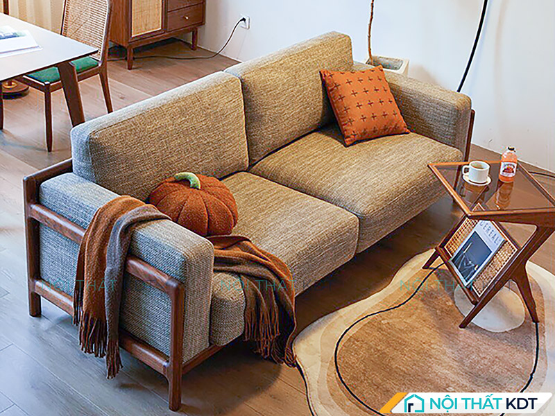 Mẫu sofa S263 tôn vinh chất mộc mạc