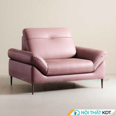 Ghe sofa don da Cleo phong khach chung cu nho chat luong cao S87 6