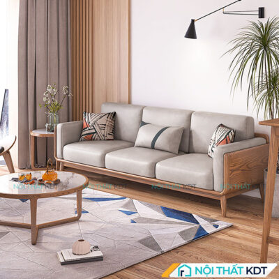 Ghe sofa go soi tay vin lien khung S294 8