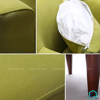 ghế sofa đơn nỉ s91 2