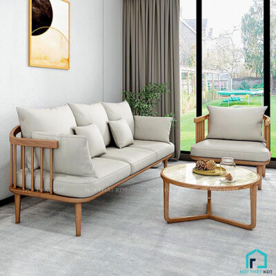 sofa gỗ tay tròn s278 4