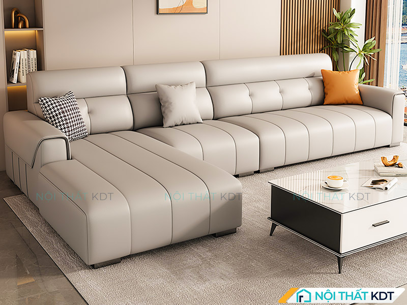 Sofa da – lựa chọn hoàn hảo cho không gian đẳng cấp
