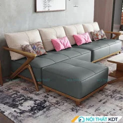 Bộ ghế sofa văng gỗ sồi S319
