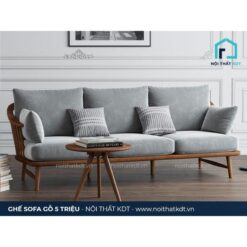 sofa văng gỗ