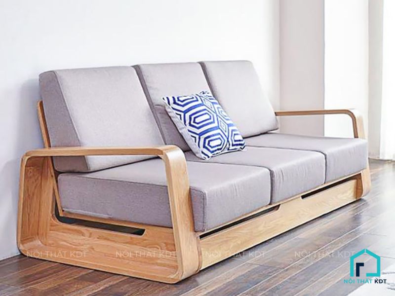 ghế sofa gỗ công nghiệp đẹp