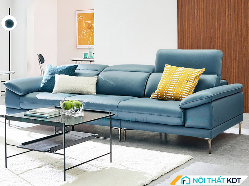 Mẫu sofa văng da S41-V3 tại Nội thất KDT