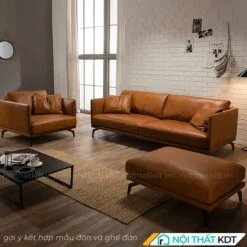 Bo sofa vang da gia re nho gon tiet kiem dien tich S112 14