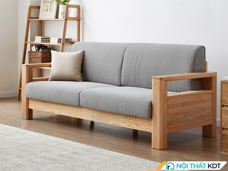 Sofa văng 2 chỗ ngồi, phù hợp với không gian phòng khách nhỏ từ 2 - 3 người ở