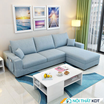 Ghe sofa goc L boc ni nho gon S23 10
