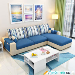 Ghe sofa goc L boc ni nho gon S23 11