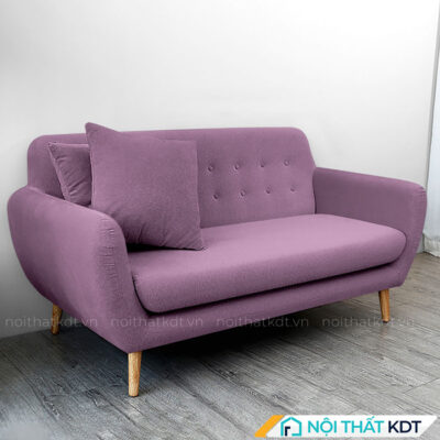 Ghe sofa vang nho gon vintage S24 5