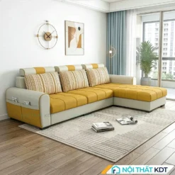 Sofa ni goc L 2m5 phong khach S37 L3 mau vang