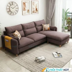 Sofa ni thong minh dem roi S33 mau nau cafe